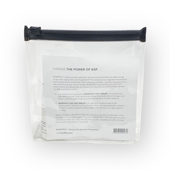 bioEFFECT ☀︎︎ EGF Serum + Daytime Serum ☀︎︎ Luxury Travel Set ☀︎ in Makeup Bag - Picture 13 of 16